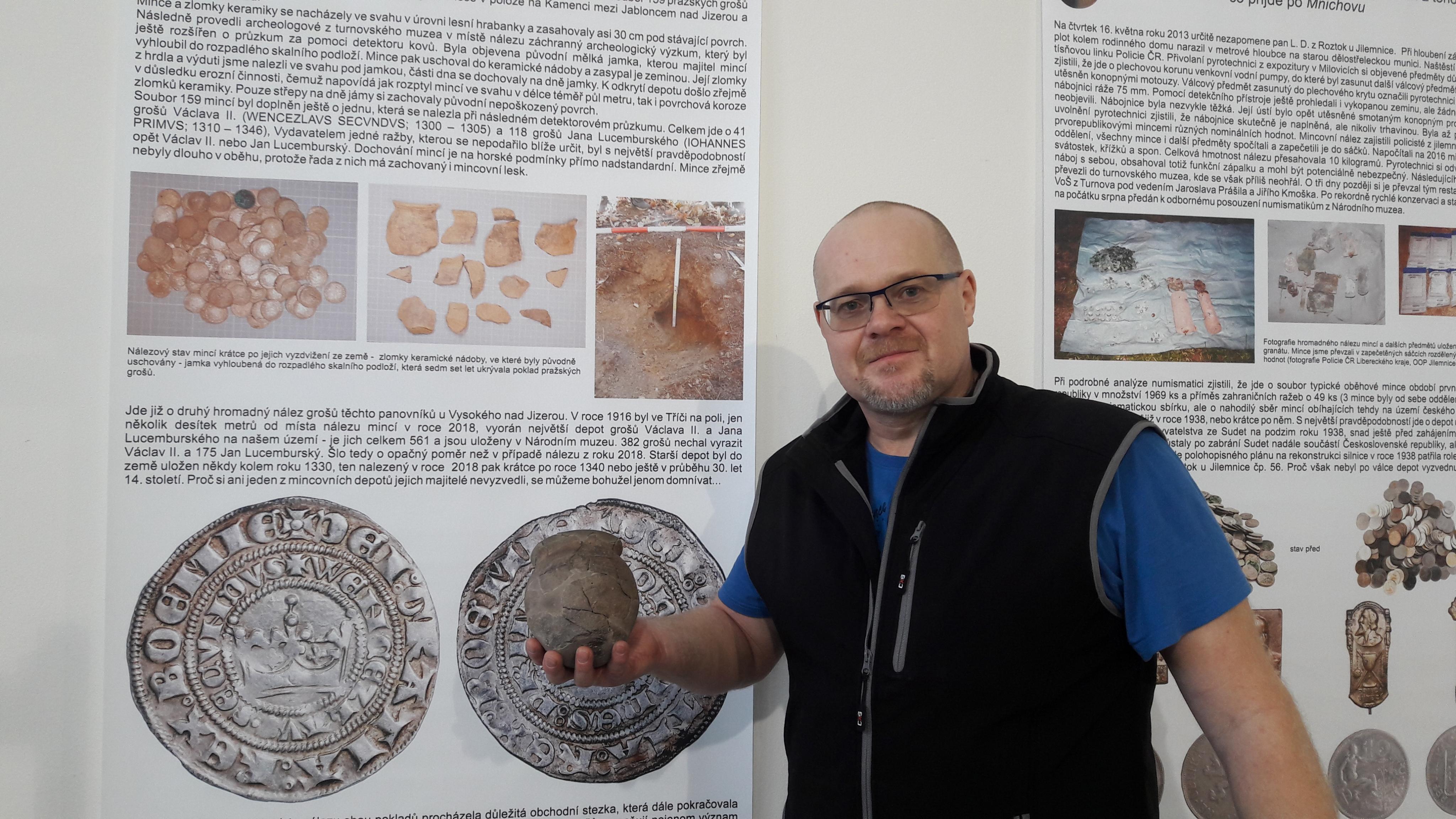Archeolog Jak Prostředník zve do turnovského muzea na unikátní výstavu