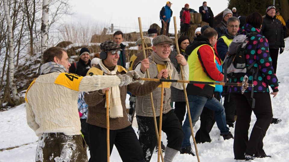 Lyžníci 2018 Smržovka