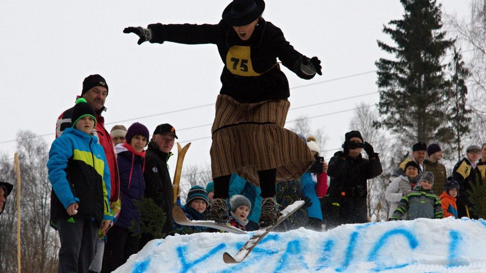 Lyžníci 2018 Smržovka