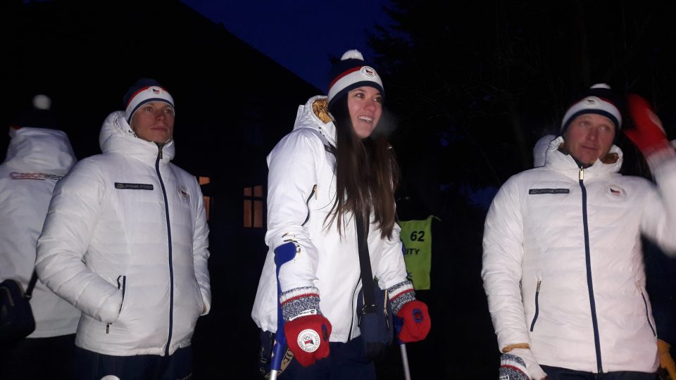 Snowboardistka Kateřina Louthanová se na tréninku před olympijským závodem zranila