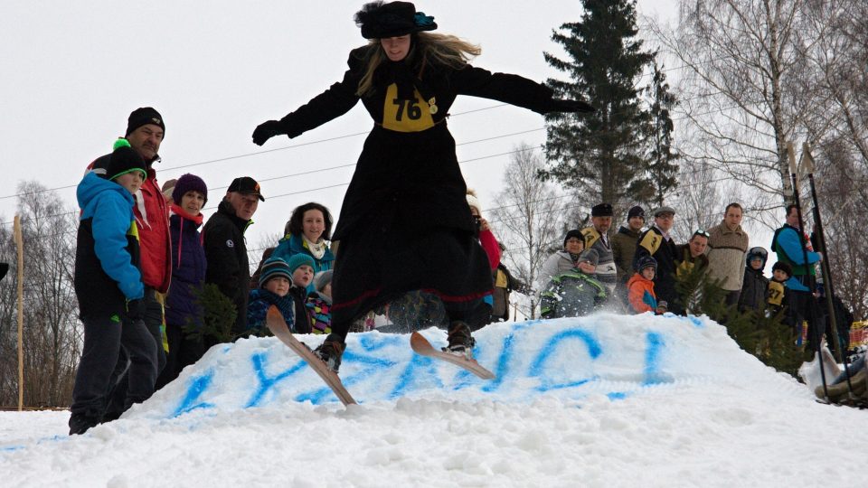 Lyžníci 2018 Smržovka