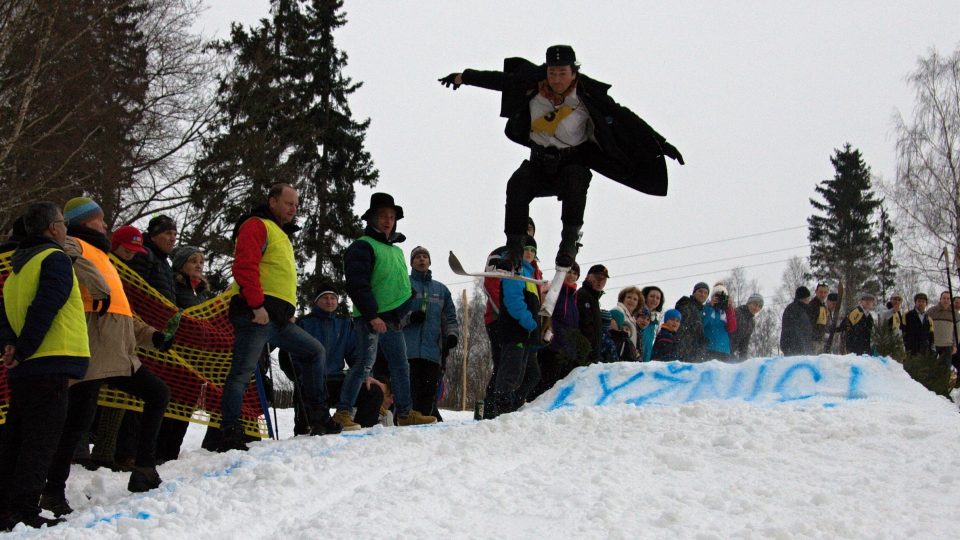 Lyžníci 2018 Smržovka