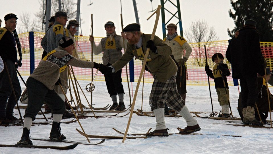 Lyžníci 2018 Smržovka