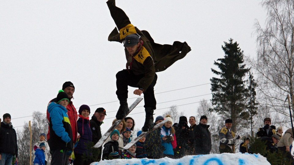 Lyžníci 2018 Smržovka