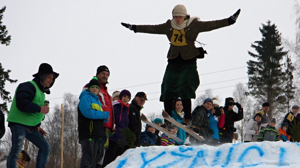 Lyžníci 2018 Smržovka