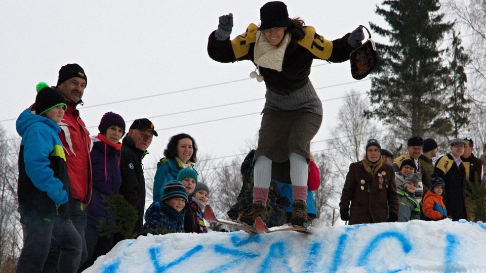 Lyžníci 2018 Smržovka