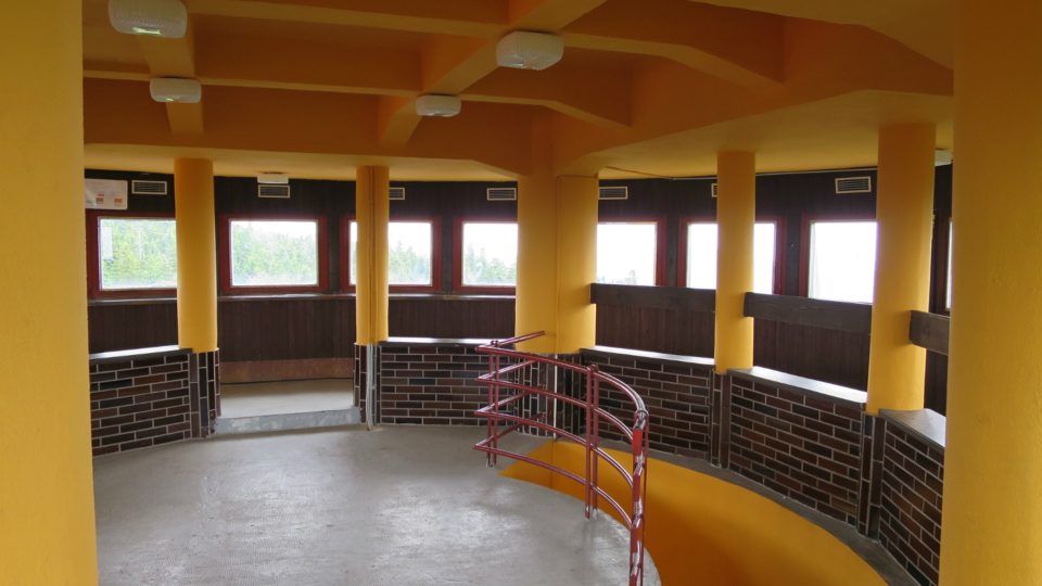 Ochoz rozhledny na Suchém vrchu | foto: Tereza Brázdová, Český rozhlas Ochoz rozhledny na Suchém vrchu