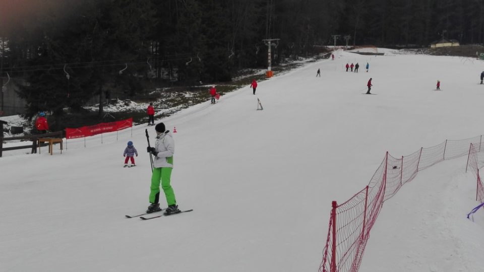 Na Ještěd zamířily stovky lyžařů