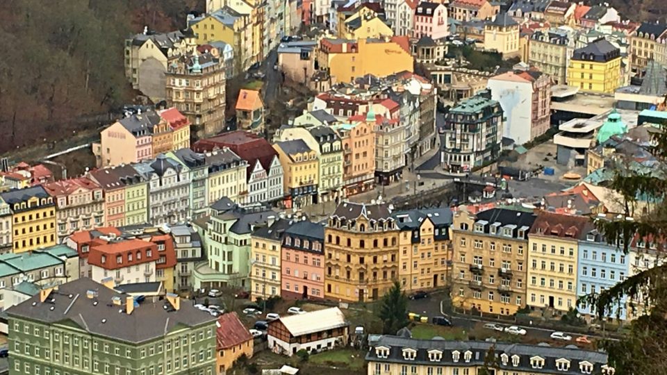 Karlovy Vary jako na dlani