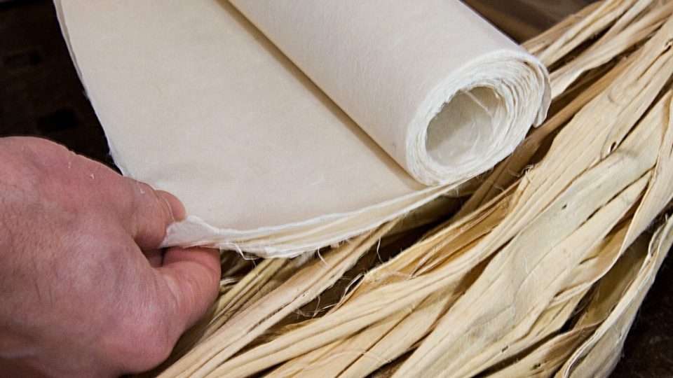 Lýko a hotový japonský papír