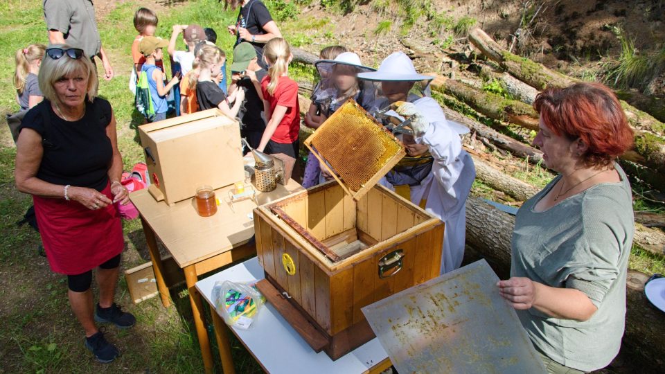 Myslivci pro děti připravili několik stanovišť