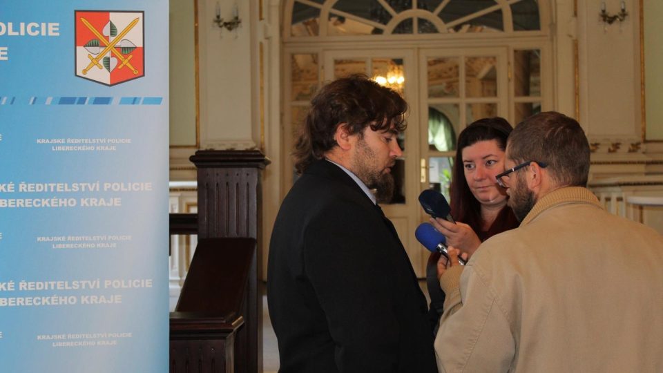 S jedním z iniciátorů projektu, Pavlem Karmazínem (vlevo), mluvila naše redaktorka Eva Malá