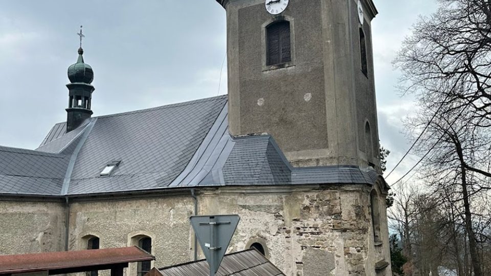 Kostel svatého Josefa v části Pěnčína Krásná