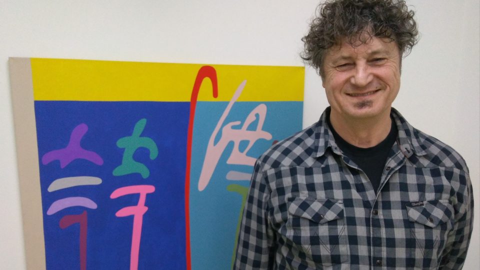 Malíř Stanislav Diviš představuje v Liberci své obrazy