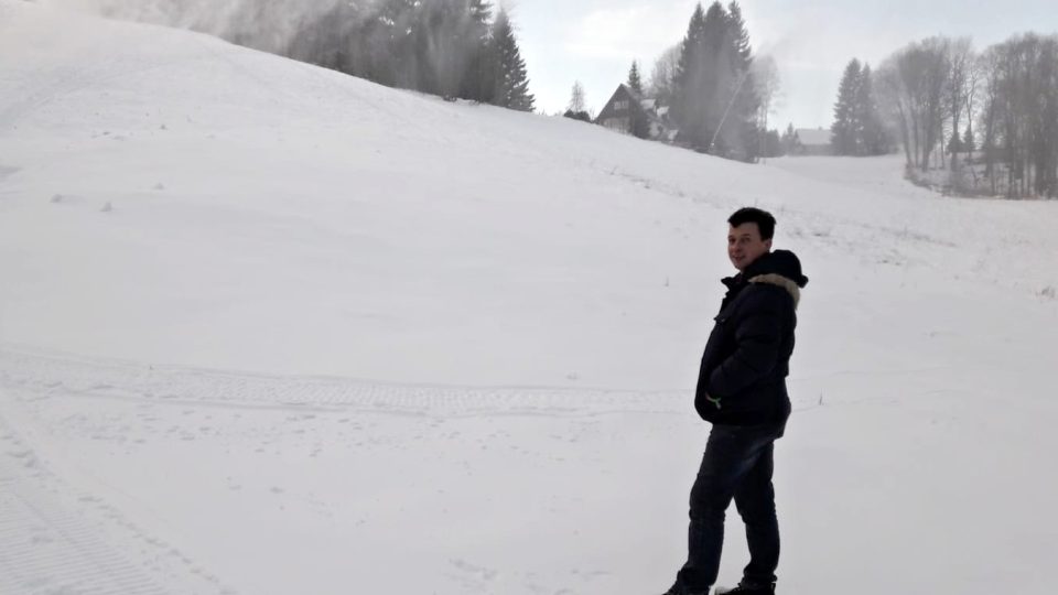 Martin Lauer, provozovatel ski areálu Černá Říčka v Desné
