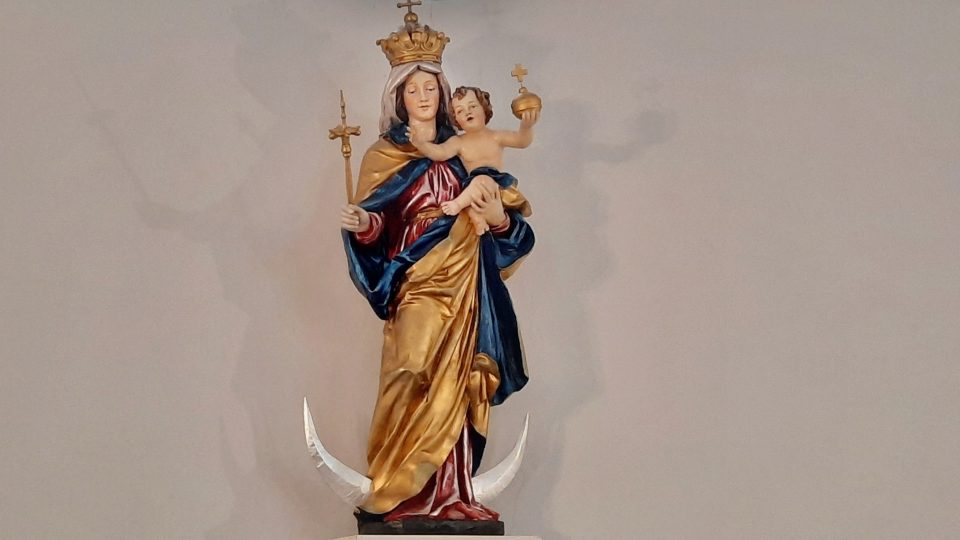 Socha Panny Marie v ruprechtickém kostele