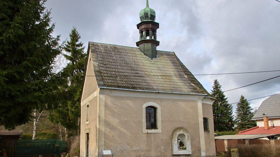 Kostel v obci Rádlo