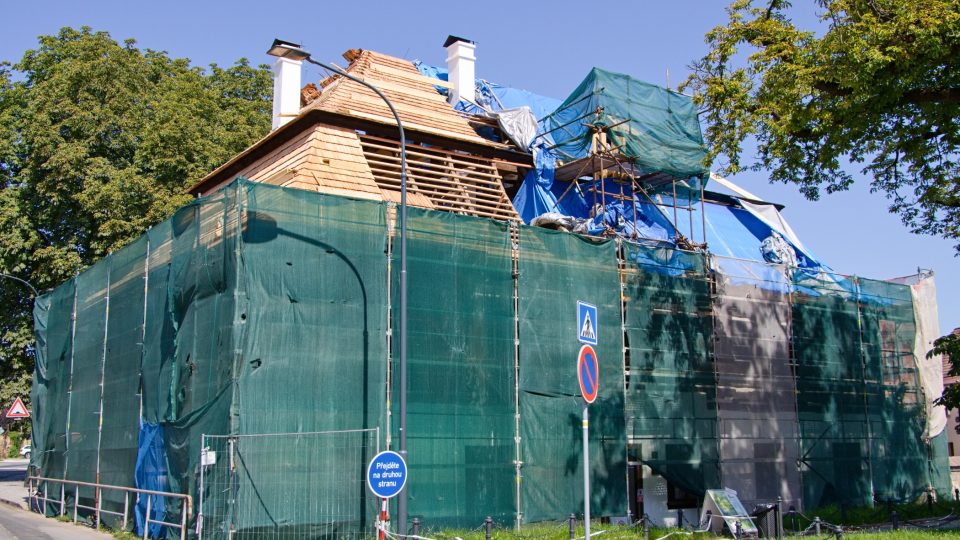 Památník Karla Hynka Máchy v Doksech prochází rekonstrukcí