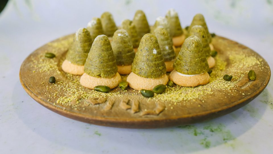 Pistáciové včelí úly