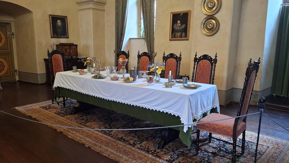 Renesanční interiéry třeboňského zámku | foto: Zdeněk Zajíček, Český rozhlas Renesanční interiéry třeboňského zámku