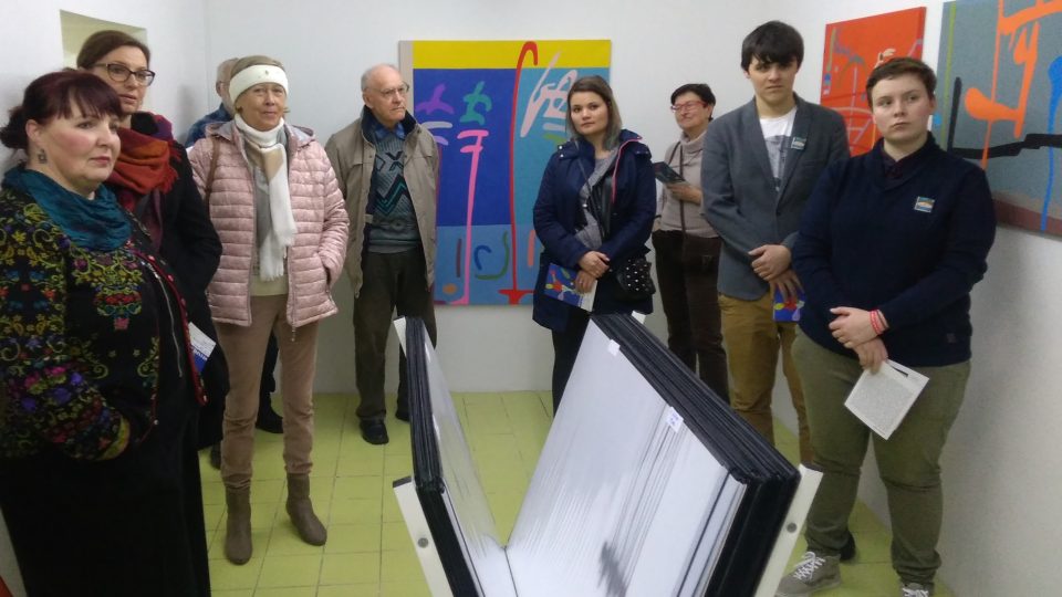 Malíř Stanislav Diviš představuje v Liberci své obrazy