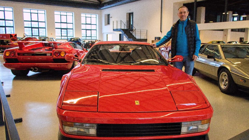 Ferrari Testarossa a Radek Dvořák