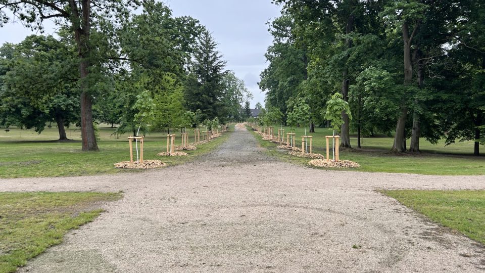 Část hospodářského dvora zámku Zákupy