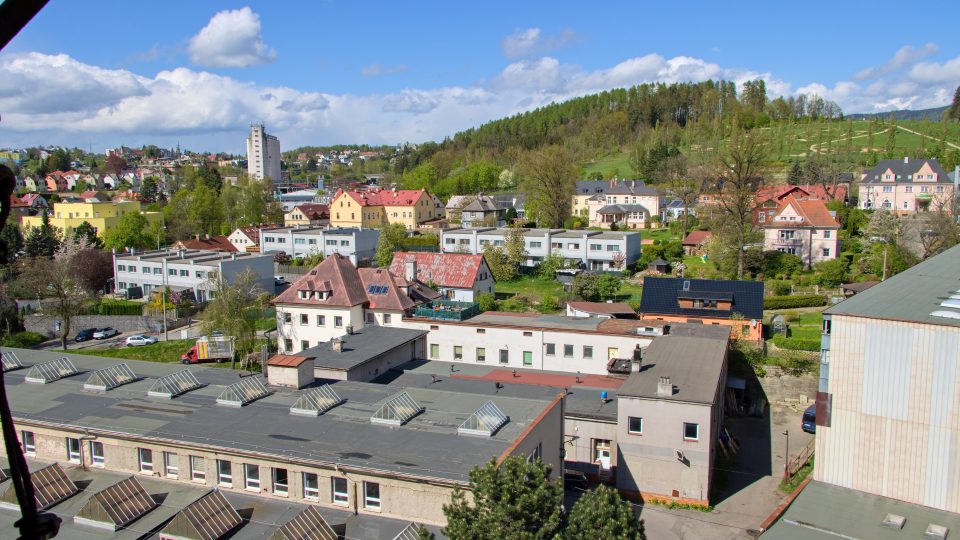 Výhled z dosud nepřístupného patra vratislavické Zauhlovačky