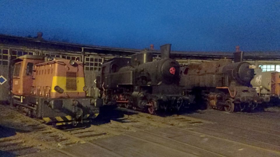 Vozidla a lokomotivy, které má Kolej-klub v turnovském depu k dispozici
