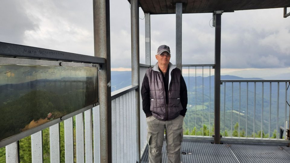 Rozhlednu na Velké Čantoryji postavil Jan Lubojacki se svým bratrem