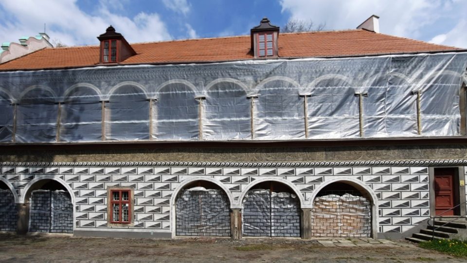 Červený dům v České Lípě je momentálně uzavřený kvůli rekonstrukci