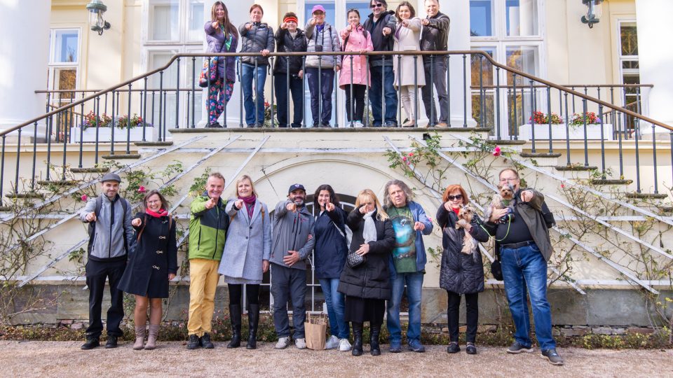 František Kinský přivítal výherce Zámeckého léta