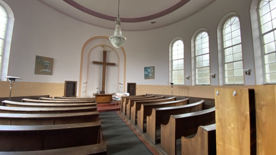 V hlavním sále kostela je mimořádná akustika