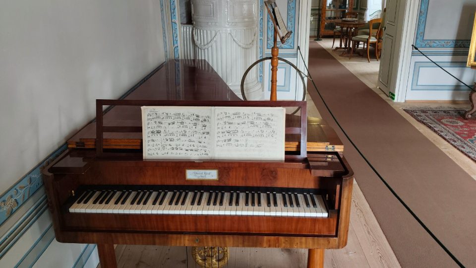 Kladívkový klavír z dílny Conrada Grafa | foto: Jiří Trnka, Český rozhlas Kladívkový klavír z dílny Conrada Grafa