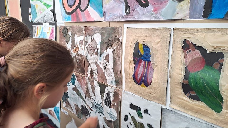 ZUŠ Liberec - výtvarný obor | foto: Jana Švecová, Český rozhlas ZUŠ Liberec - výtvarný obor