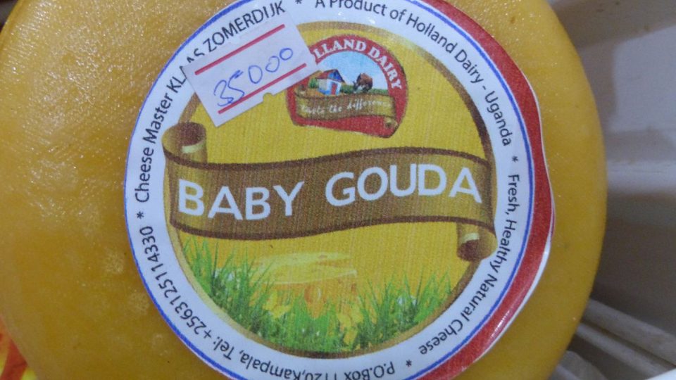 Uganda -  sýr holandského typu