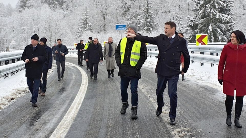 Liberecký hejtman Martin Půta by byl rád, kdyby most získal nominaci na Stavbu roku