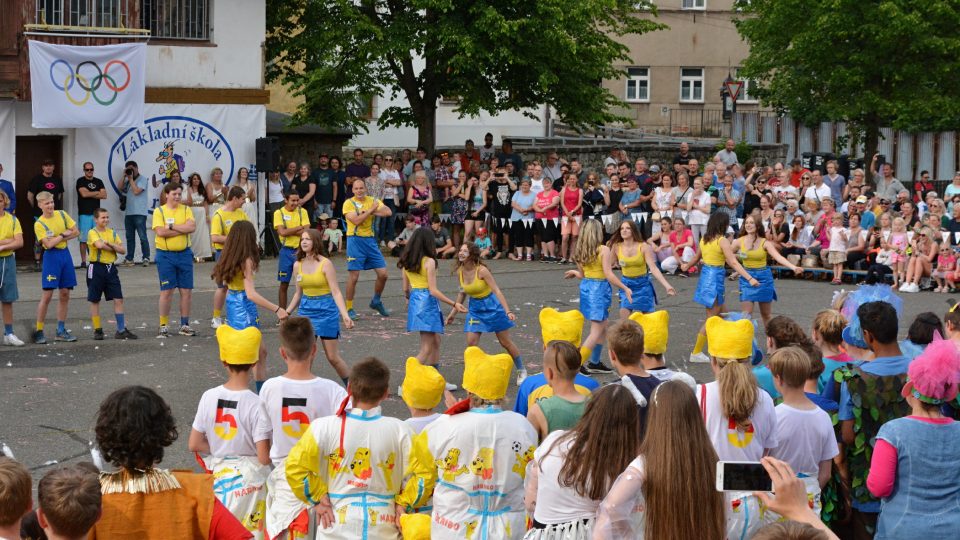 Tradiční školní olympiáda ve Smržovce