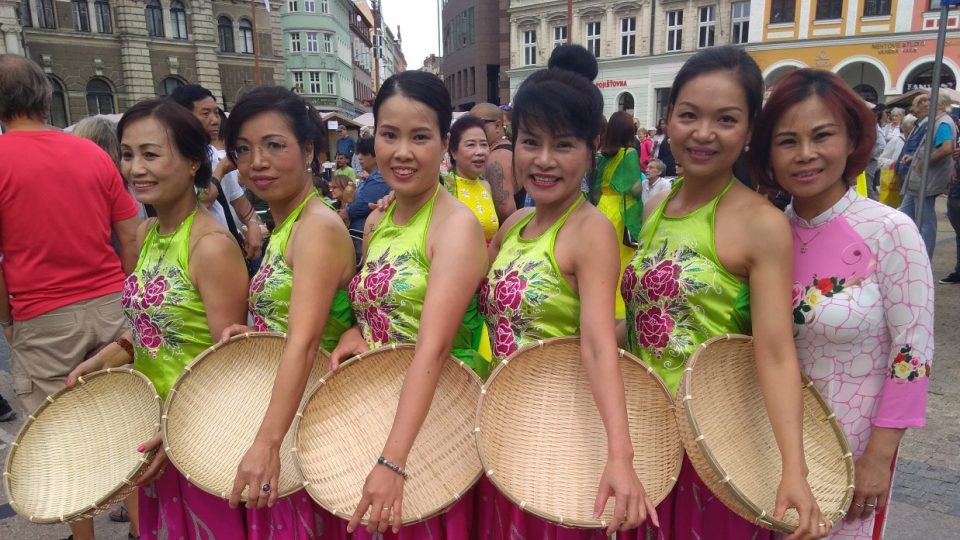 Vietnamský folklor v Liberci
