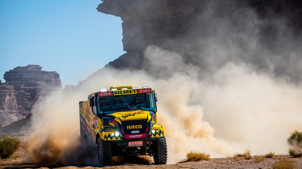 Martin Macík na Dakaru 2020 | foto: Archiv Martina Macíka a týmu Big Shock Racing Martin Macík na Dakaru 2020