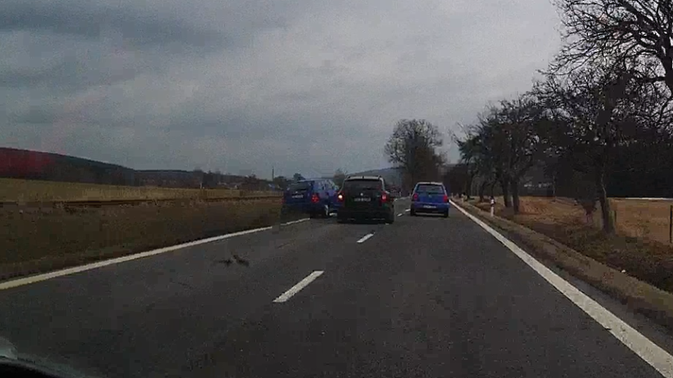 Dopravní nehoda v Horní Řasnici na Frýdlantsku