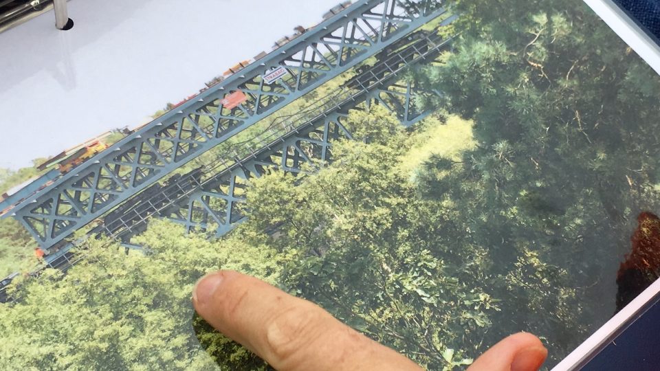 Fotodokumentace rekonstrukce historického viaduktu v Pekle na Českolipsku