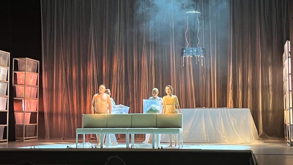 Oratorium Josefa Myslivečka Adam a Eva - zkouška v Divadle F. X. Šaldy v Liberci