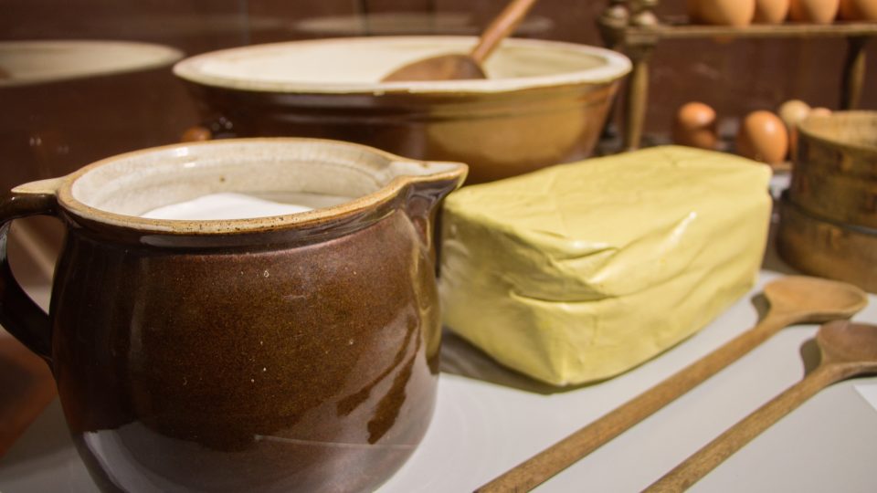 Z výstavy Z mouky, medu a voňavého koření v Kamenářském domě v Turnově