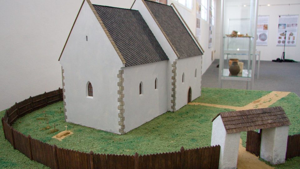 Ideální rekonstrukce kostela sv. Alžběty v Jilemnici