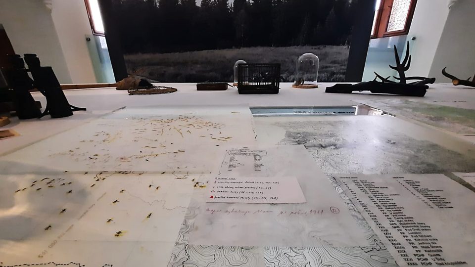 Expozice Kniha o Jizerských horách Miloslava Nevrlého v Severočeském muzeu v Liberci