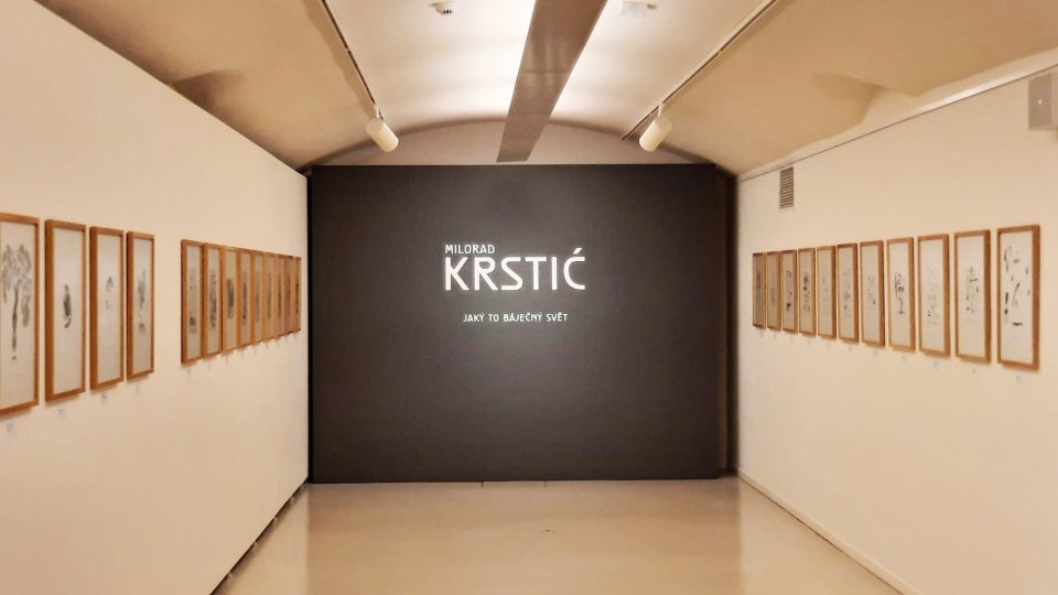 Výstava slovinského umělce Milorada Krstiće v Oblastní galerii Liberec