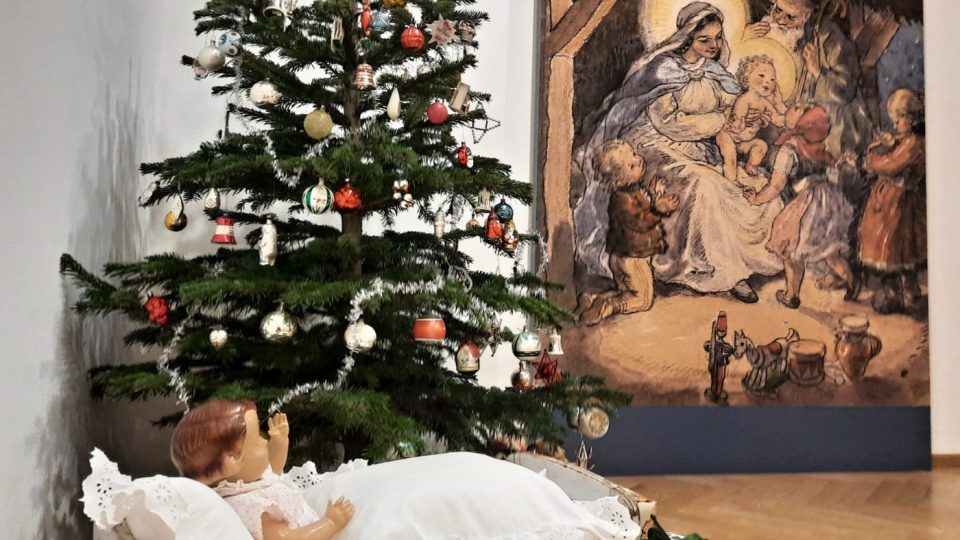 Vánoční výstava děl české ilustrátorky Marie Fischerová-Kvěchové v Jablonci nad Nisou