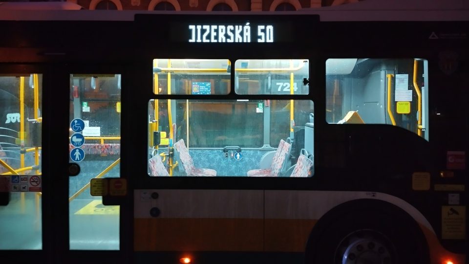 Autobus na Jizerskou 50
