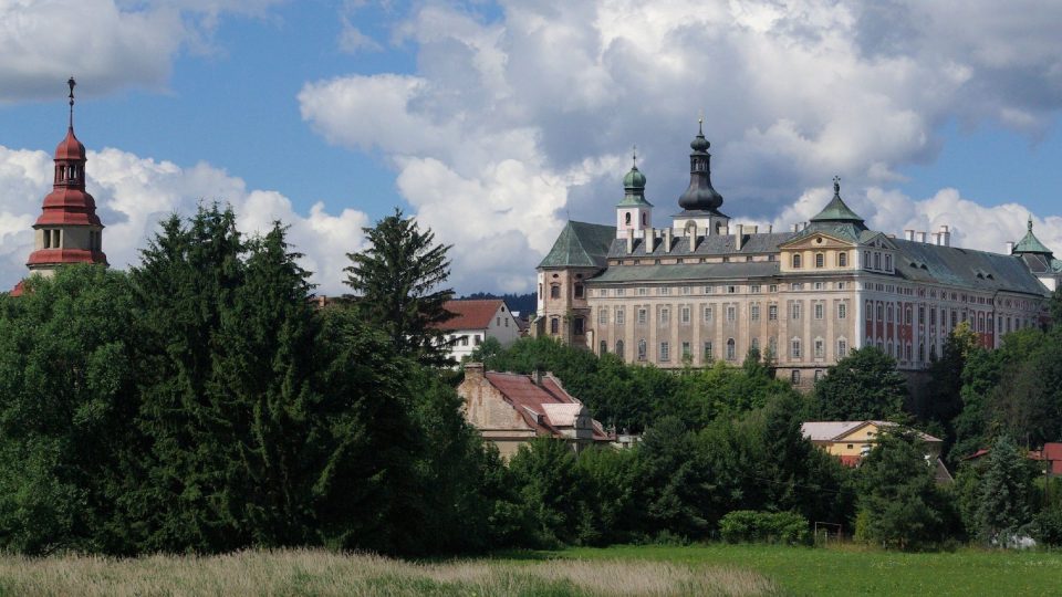 Klášter Broumov patří mezi nejnavštěvovanější památky na Broumovsku v Královéhradeckém kraji